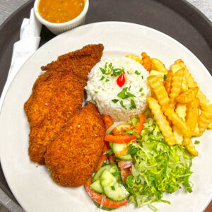 Frango empanado