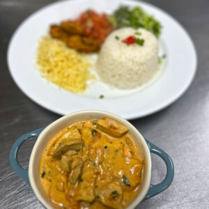 Estrogonofe de Frango